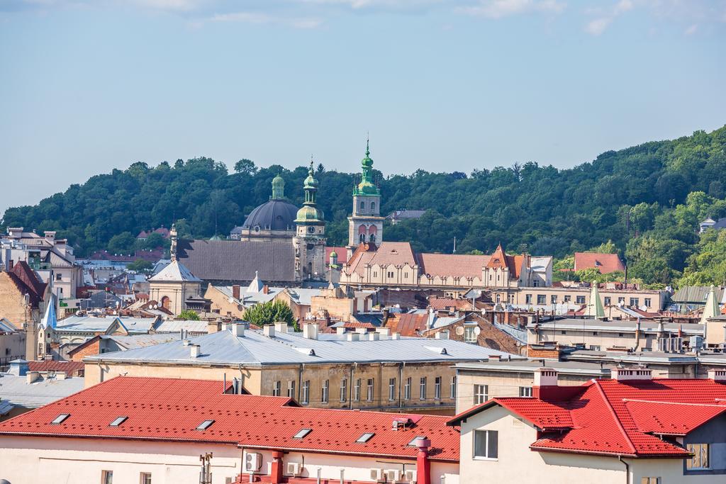 Apartment On Arkhipenka With Panorama View Lviv Exterior foto